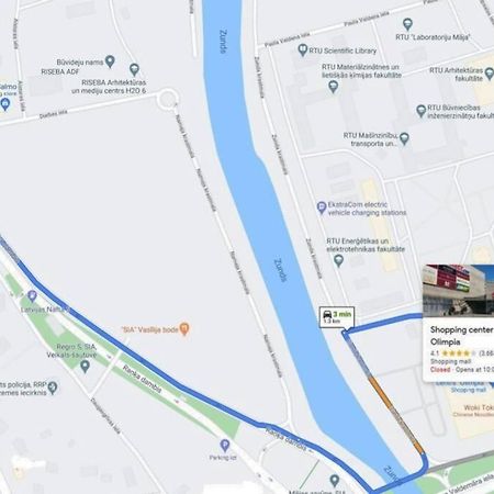 Daugavgrivas41 6 Can Stay Parking Free Old Town 6Min Shop 3Min Riga Esterno foto