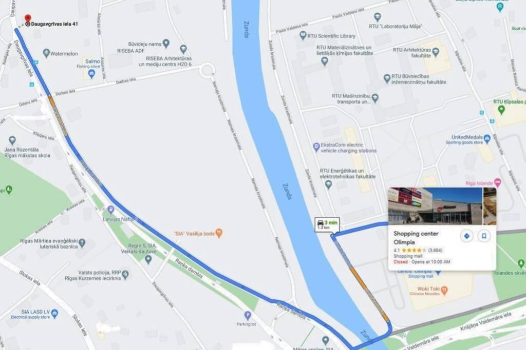 Daugavgrivas41 6 Can Stay Parking Free Old Town 6Min Shop 3Min Riga Esterno foto